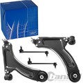 2x SKF QUERLENKER + KOPPELSTANGEN VORDERACHSE passend für OPEL MERIVA A X03