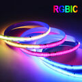 5-20m COB RGBIC LED Stripe Streifen Band Leuchte Lichterkette Addressable Dimmar