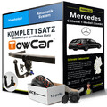 Anhängerkupplung abnehmbar für MERCEDES C Kl. T-Mod. +E-Satz Kit (AHK+ES)