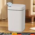 Mülleimer Abfalleimer Sensor-Mülleimer 14L Elektrischer Automatik Eimer Beige