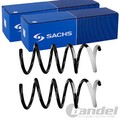 2X SACHS FAHRWERKSFEDERN VORNE PASSEND FÜR DACIA DOKKER LODGY LINKS+RECHTS
