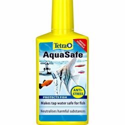 Tetra Aquasafe Anti-stress Wasser Schutz Spülung Aquarium Heilmittel 100ml