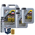 Motoröl 5W40 LIQUI MOLY Top Tec 4100 8L+BOSCH Ölfilter +Cera Tec