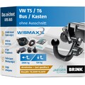 BRINK ANHÄNGERKUPPLUNG abnehmbar für VW T5 T6 09-19 +7pol ES spezifisch o.Vorb
