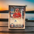 2024 Topps Pro Debut Devin Saltiban BASE Auto FCL Phillies Baseball