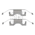 ORIGINAL® Febi Bilstein 182016 Zubehörsatz, Scheibenbremsbelag Hinten