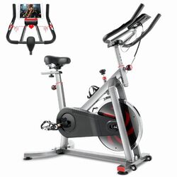 LCD Heimtrainer Ergometer Fitness Fahrrad Indoor Cycling Bike 13 kg Schwungrad