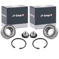 2x JP GROUP RADLAGER SATZ mit ABS-RING VORNE passend für FORD C-MAX FOCUS GRAND 