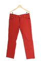 PIERRE CARDIN Stoffhose Herren W36 Rot Elegant Klassisch