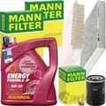 MANN INSPEKTIONSPAKET+MANNOL 5W30 MOTORÖL passend für MITSUBISHI OUTLANDER 3 ASX