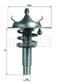 MAHLE Thermostat für MERCEDES CLC-KLASSE (CL203),CLK (C209,A209); BMW 3er (E36)