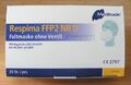 40 Stück Atemschutzmaske, Mundschutzmaske  Meditrade Respima FFP2 NR D