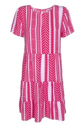 TAMARIS Damen Kleid Webkleid Sommerkleid Ethno Print NEU Größe 38 40 42 44