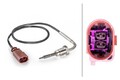 HELLA Sensor Abgastemperatur 6PT 014 494-361 für VW PASSAT CADDY TOURAN 1T2 1T1