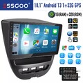 Android13 32G Apple Carplay Autoradio GPS Für Toyota Aygo Peugeot 107 Citroen C1