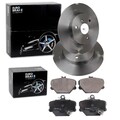 EuroBrake BREMSSCHEIBEN + BELÄGE VORNE passend für SMART 451 FORTWO Cabrio Coupe