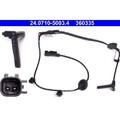 1x Sensor, Raddrehzahl ATE 24.0710-5003.4 passend für MITSUBISHI