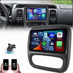 KAM 4+64GB Für Opel Vivaro B Renault Trafic Android 15 9" Carplay Autoradio NAVI
