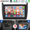 4+64G Für VW Polo 5 6R 6C 2011-2017 Android 14 Autoradio Carplay GPS Navi Kamera