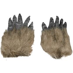 Halloween Wolfskopf Maske Wolfsklaue Handschuhe Horror Teufel Kopfbedeckung