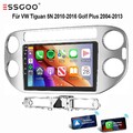 2+64G Android 15 Für VW Tiguan 5N 2007-2016 Golf Plus GPS Navi Carplay Autoradio