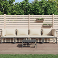 Homgoday 5-TLG. Gartenlounge Set Gartensofa Gartenmöbel Set Sitzgruppe mit A6M0