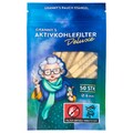Granny's® Deluxe Aktivkohlefilter 50 Stück | Ø 6 mm Filtertips | hybrider Filter