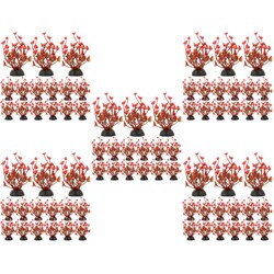  Set of 5 Fischtank Landschaftsdekoration Künstliche Pflanzen Für Aquarien