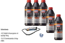 5 L Liqui Moly Top Tec ATF 1200 VAICO Getriebeölfilter für Porsche 911