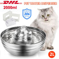 Katzen Hunde Spender Automatisch Wasserspender Trinkbrunnen Haustier mit Filter