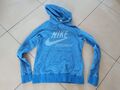 Nike Damen Hoody Sweat Shirt Pullover Blau Gr S