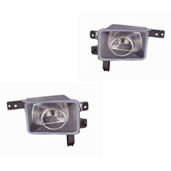 ABAKUS Nebelscheinwerfer links rechts H3 passend für Opel Corsa C F08 F68