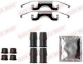 QUICK BRAKE (109-1843) Zubehörsatz Scheibenbremsbelag hinten für MERCEDES