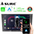 4+64G Android 14 Carplay GPS Autoradio Navi Für Opel Astra H Corsa C D Zafira B