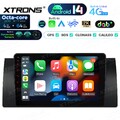 Für BMW X5 E53 Autoradio DAB+ Android 14 4G+64G GPS Navi DSP 9 Zoll 2K CarPlay