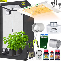 Growbox Komplettset LED 60x60 Probox Gewächshaus Growtent Zelt Mars Hydro TS600