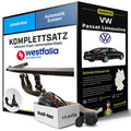 Für VW Passat Limousine B8 3G2 Anhängerkupplung abnehmbar +eSatz 13pol uni. 14-