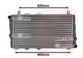 Van Wezel 76002002 Kühler, Motorkühlung für SKODA