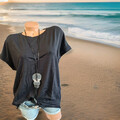 Shirt Tunika Bluse Street One Oberteil schwarz Gr 36 bis 44 (3 106) 