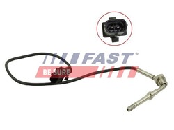 FAST Abgastemperatursensor nach Rußpartikelfilter für Fiat Fiorino