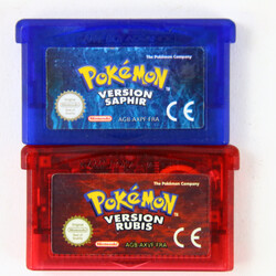 Nintendo Gameboy Advance Pokemon Saphir + Rubin Edition nur Modul