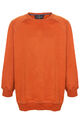 Kitaro Sweatshirt Sweat Shirt Herren Rundhals Baumwolle Basic Plusgröße