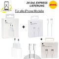 ORIGINAL Apple 20W USBC Adapter Netzteil & iPhone 13 14 15 16 Pro Max 1m2m Kabel