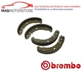 BREMSBACKEN TROMMELBREMSE SATZ VORNE HINTEN BREMBO S 85 501 P FÜR VW KAEFER,181