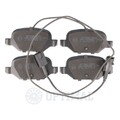 1x Bremsbelagsatz, Scheibenbremse OPTIMAL BP-12553 passend für FIAT