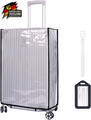 Transparente Kofferschutzhülle PVC wasserdicht staubdicht kratzfest Gepäckcover 