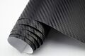 21€/m²  3D Carbon Folie SCHWARZ blasenfrei Autofolie Lackfolie Klebefolie aussen
