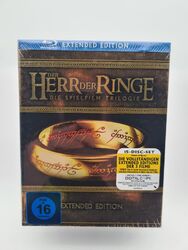 Der Herr der Ringe - Die Spielfilm Trilogie (Extended Edition) [Blu-ray] NEU+OVP