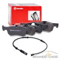 BREMBO BREMSBELÄGE +WARNKONTAKT SATZ VORNE FÜR BMW 1-ER F20 F21 2-ER F22 F23