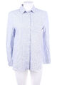 H&M Hemd-Bluse Streifen D 34 graublau weiß